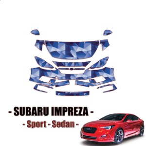 2020-2023 Subaru Impreza Sport Sedan Precut Paint Protection Kit – Partial Front