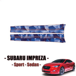 2020-2023 Subaru Impreza Sport Sedan Precut Paint Protection Kit Rocker Panels