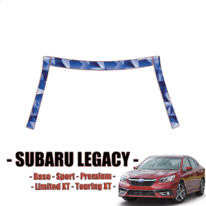 2020-2022 Subaru Legacy-Paint Protection Kit A Pillars+Rooftop
