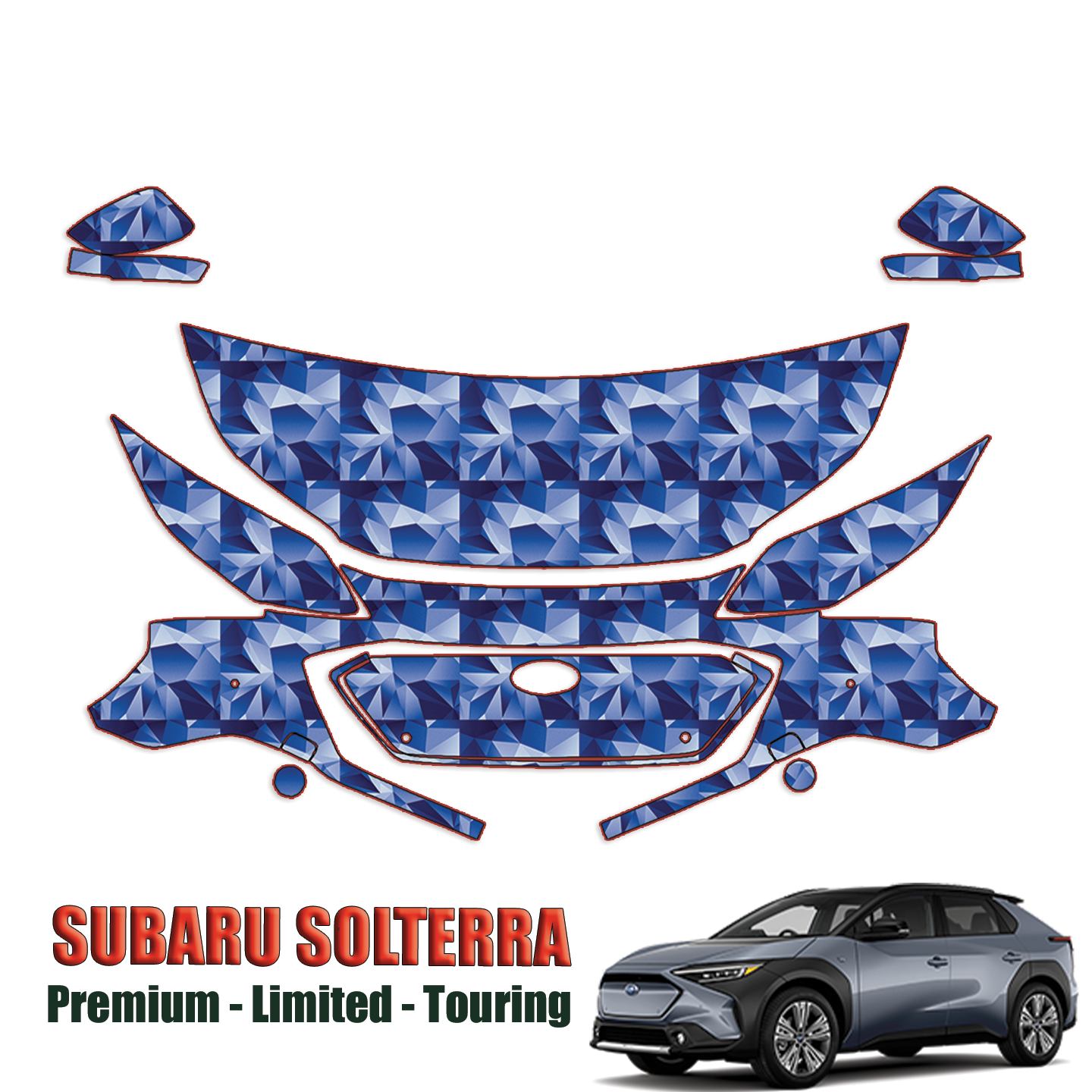 20232024 Subaru Solterra Premium, Limited, Touring Precut Paint