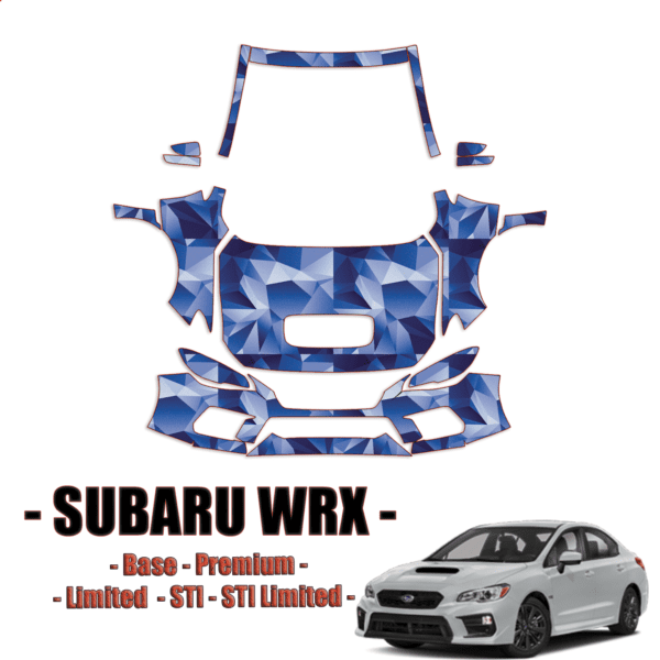2018-2022 Subaru WRX Pre Cut Paint Protection Kit – Full Front