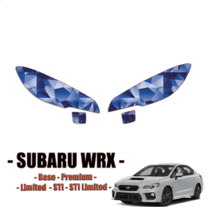 2018-2022 Subaru WRX Precut Paint Protection Kit-Headlights + fogs