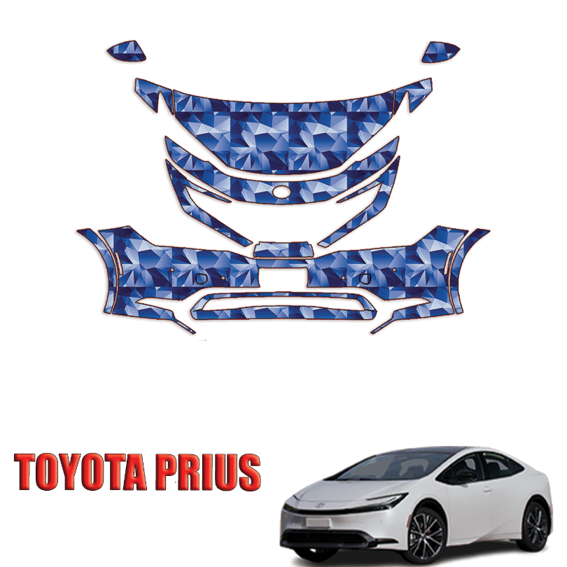 2023-2024 Toyota Prius Precut Paint Protection PPF Kit – Partial Front