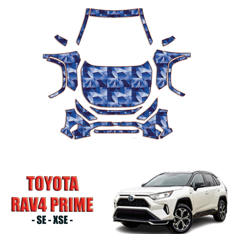 2021-2024 Toyota Rav4 Prime Precut Paint Protection PPF Kit – Full Front