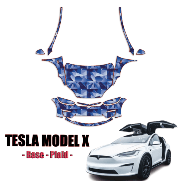 2022-2024 Tesla Model X Precut Paint Protection PPF Kit – Full Front