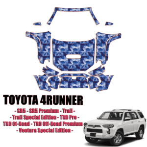 2014-2023 Toyota 4Runner SR5 PPF Kit PreCut Paint Protection Kit-Full Front+A Pillars+Rooftop