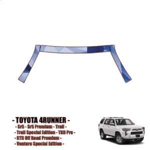 2014-2022 Toyota 4Runner SR5 Paint Protection Kit – A-Pillars + Roof Top