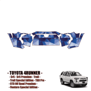 2014-2022 Toyota 4Runner SR5 Precut Paint Protection Kit (PPF) Front Bumper