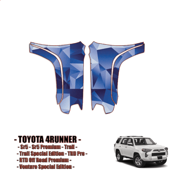 2014 – 2023 Toyota 4Runner SR5 Precut Paint Protection Kit – Full Front Fenders