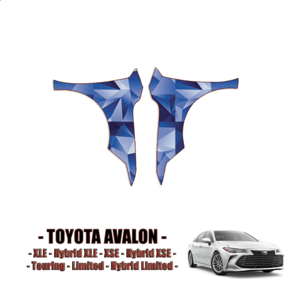 2019-2023 Toyota Avalon Precut Paint Protection Kit – Full Front Fenders