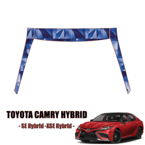 2021-2024 Toyota Camry Hybrid Precut Paint Protection Kit A Pillars + Rooftop