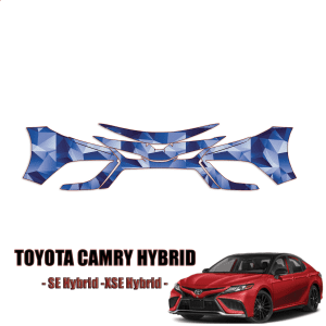 2021-2024 Toyota Camry Hybrid Precut Paint Protection Kit Front Bumper