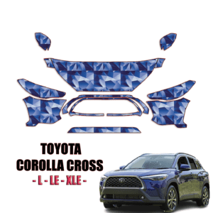 2022-2024 Toyota Corolla Cross Precut Paint Protection Kit – Partial Front
