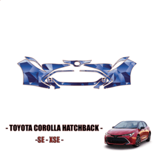 2019-2022 Toyota Corolla Hatchback Precut Paint Protection Kit (PPF) Front Bumper