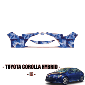 2020-2023 Toyota Corolla – Hybrid LE Precut Paint Protection Kit Front Bumper