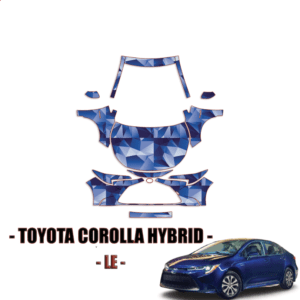 2020-2023 Toyota Corolla – Hybrid LE Pre Cut Paint Protection Kit – Full Front