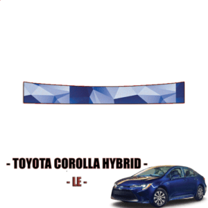 2020-2023 Toyota Corolla – Hybrid LE Precut Paint Protection Kit (PPF) Bumper Step