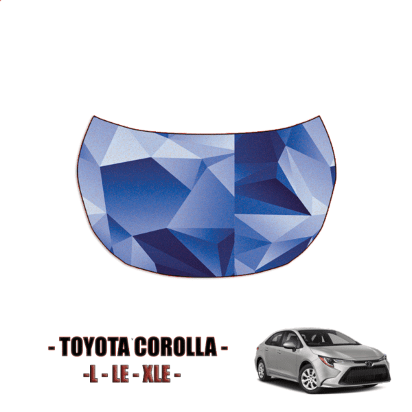 2020-2023 Toyota Corolla – L, LE, XLE Precut Paint Protection Kit (PPF) – Full Hood
