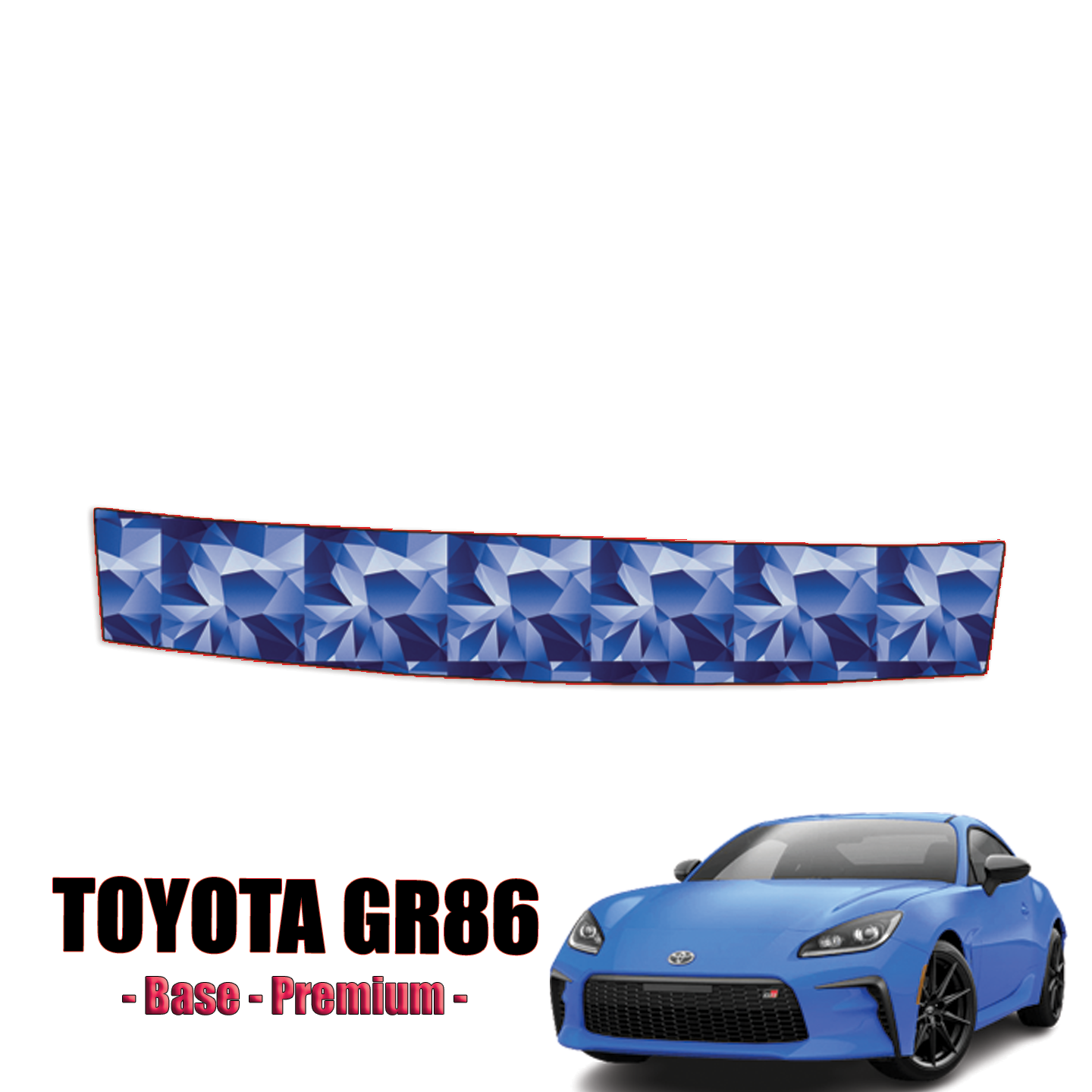 2022-2023 Toyota GR86 Precut Paint Protection Kit – Bumper Step