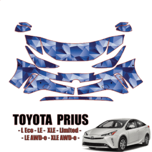 2019-2022 Toyota Prius – Precut Paint Protection Kit – Partial Front