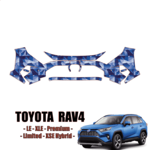 2019-2023 Toyota Rav4 – Precut Paint Protection Kit – Front Bumper