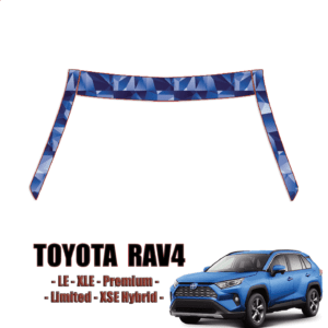 2019-2024 Toyota Rav4 Precut Paint Protection PPF Kit – A Pillars + Rooftop