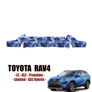 2019-2023 Toyota Rav4 – Precut Paint Protection Kit-Rear Bumper