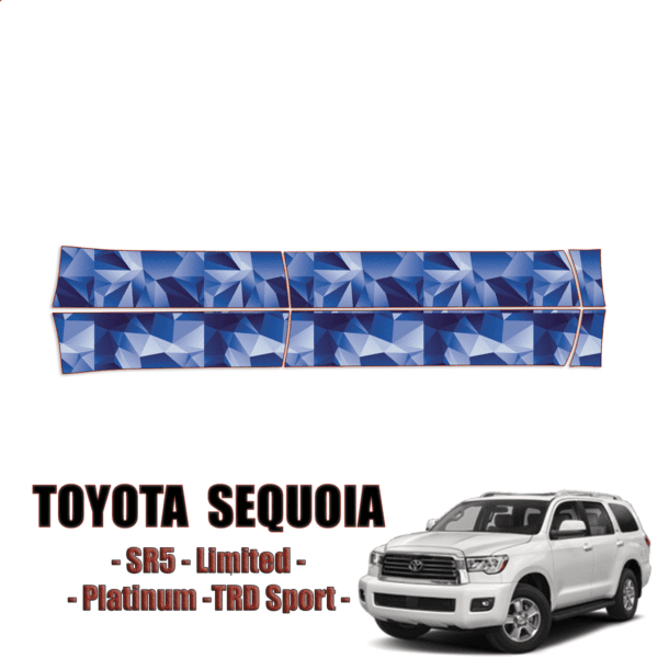 2018 – 2022 Toyota Sequoia Precut Paint Protection Kit-Rocker Panels
