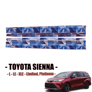 2021-2024 Toyota Sienna Precut Paint Protection Kit-Rocker Panels