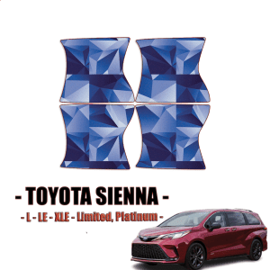 2021-2023 Toyota Sienna Precut Paint Protection Kit- Door Cups