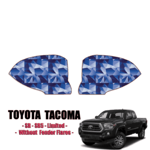 2016-2023 Toyota Tacoma – SR, SR5, Limited Without Fender Flares Paint Protection PPF Kit – Mirrors