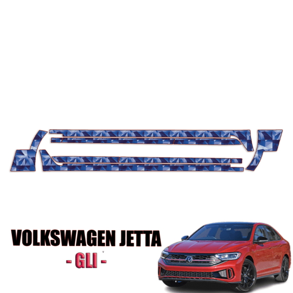 2022-2024 Volkswagen Jetta GLI Precut Paint Protection Kit – Rocker Panels