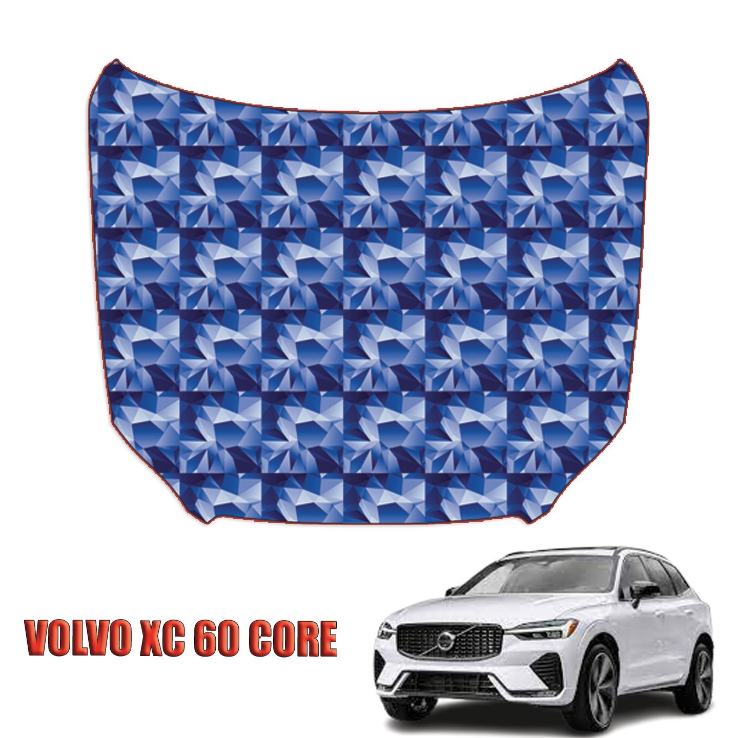 2023-2024 Volvo XC60 Core Precut Paint Protection Kit – Full Hood