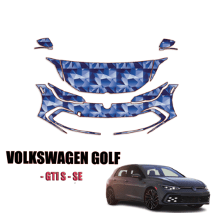 2022-2024 Volkswagen Golf GTI S, SE – PPF Kit Precut Paint Protection Kit – Partial Front