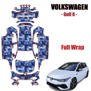 2022-2023 Volkswagen – Golf R Precut Paint Protection Kit – Full Wrap Vehicle