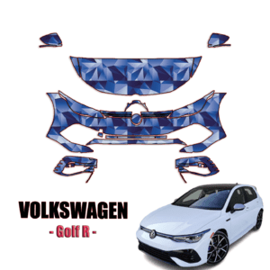 2022-2023 Volkswagen – Golf R Precut Paint Protection Kit – Partial Front