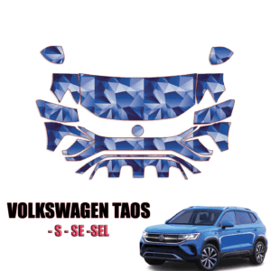 2022-2024 Volkswagen Taos – Precut Paint Protection Kit – Partial Front