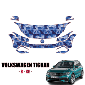 2022-2024 Volkswagen Tiguan – Precut Paint Protection Kit – Partial Front