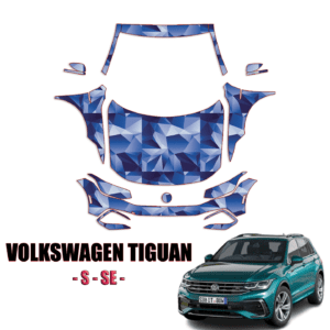 2022-2024 Volkswagen Tiguan- Pre Cut Paint Protection Kit – Full Front