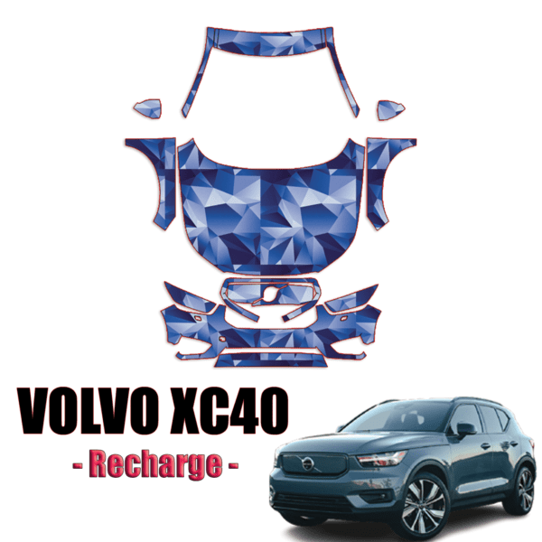2021-2022 Volvo XC40 – Recharge PreCut Paint Protection Kit-Full