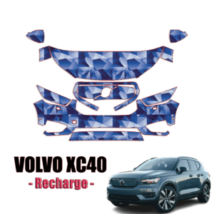 2021-2022 Volvo XC40 – Recharge – PPF Kit Pre Cut Paint Protection Kit – Partial Front