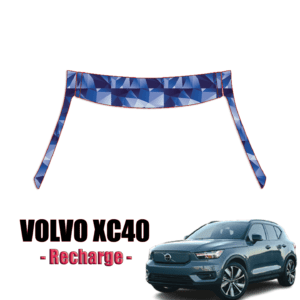 2021-2022 Volvo XC40-Recharge Paint Protection Kit A Pillars + Rooftop