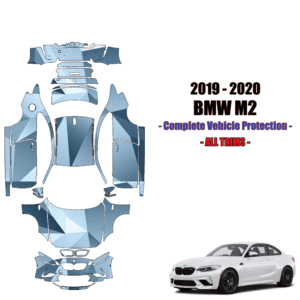 2019-2022 BMW M2 Competition Pre Cut Paint Protection Kit PPF – Full Wrap Vehicle