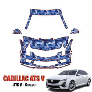 2016-2019 Cadillac ATS V Coupe Precut Paint Protection PPF Kit – Partial Front+