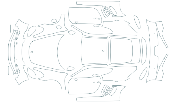 2025 Porsche 718 Cayman GTS 4.0 Full Car 3M Pro G200