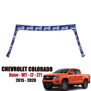 2015 – 2020 Chevrolet Colorado – Base, WT, LT, Z71 Pre Cut Paint Protection Kit – A Pillars + Rooftop