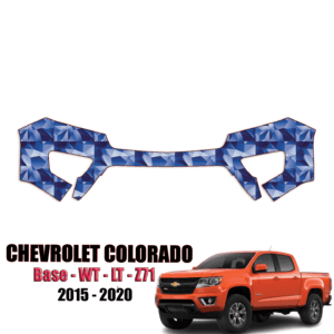 2015-2022 Chevrolet Colorado Precut Paint Protection Kit – Front Bumper