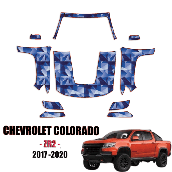 2017-2022 Chevrolet Colorado ZR2 Precut Paint Protection Kit – Full Front+