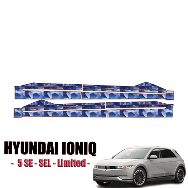 2022-2023 Hyundai Ioniq 5 Precut Paint Protection Kit – Rocker Panels
