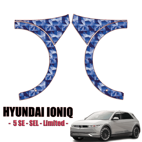 2022-2024 Hyundai Ioniq 5 Precut Paint Protection PPF Kit – Full Front Fenders